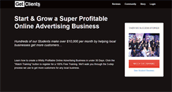 Desktop Screenshot of getclients.com